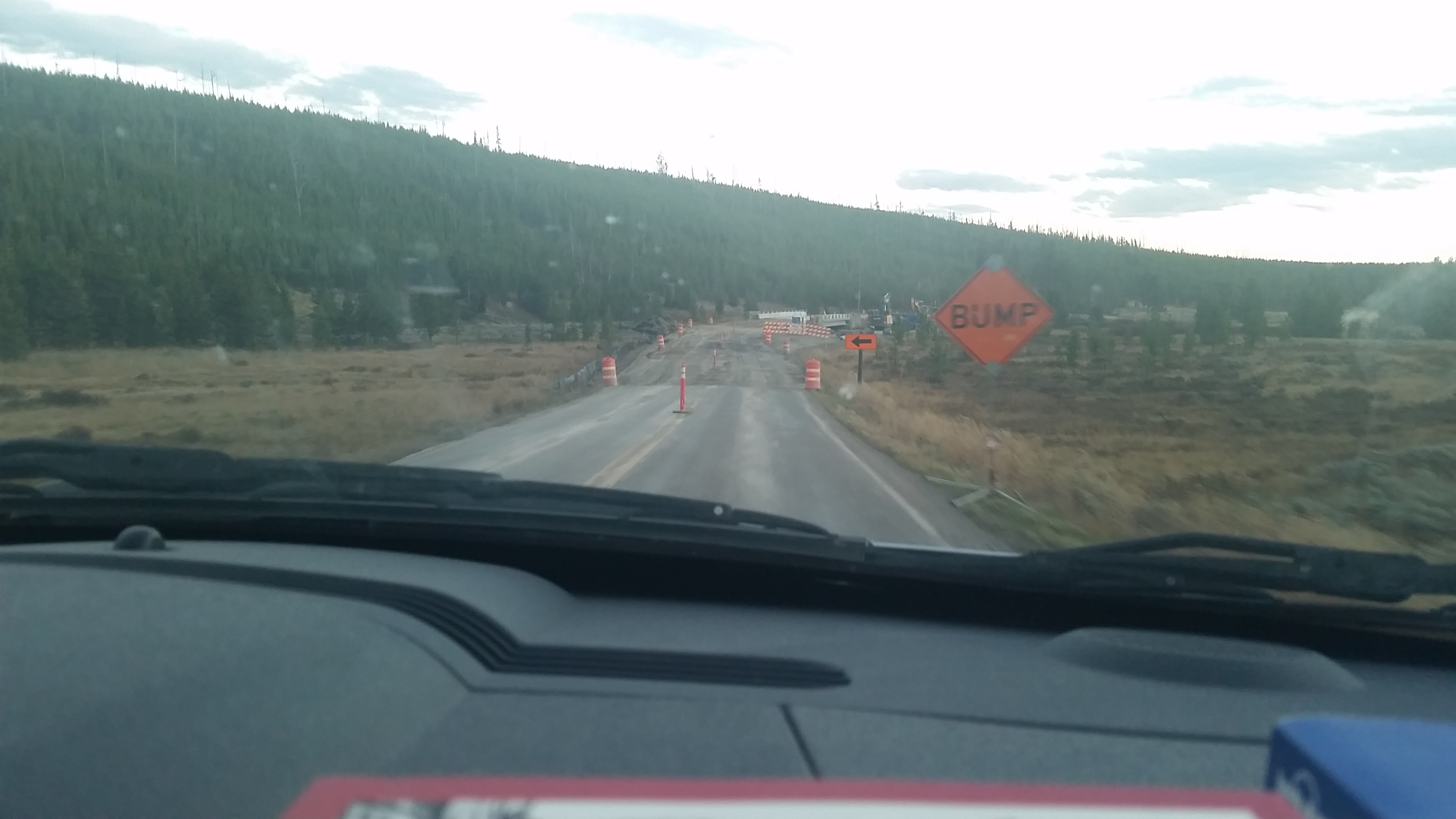 Construction in Yellowstone